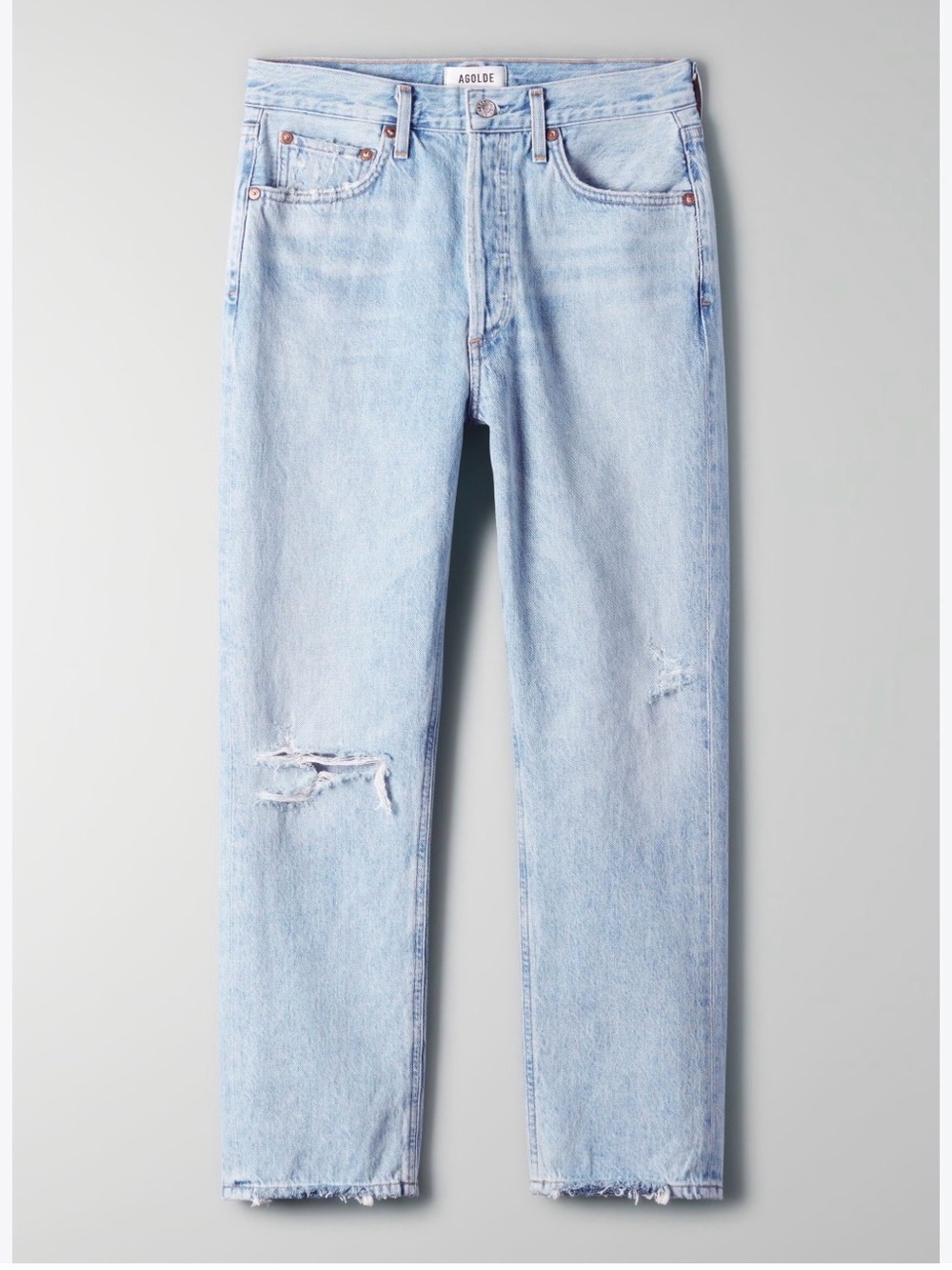 AGOLDE Riley high rise straight leg jeans 26